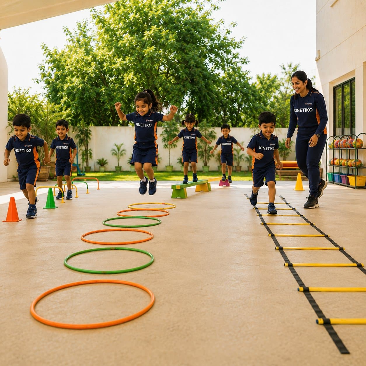Hopping activities at Kinetiko